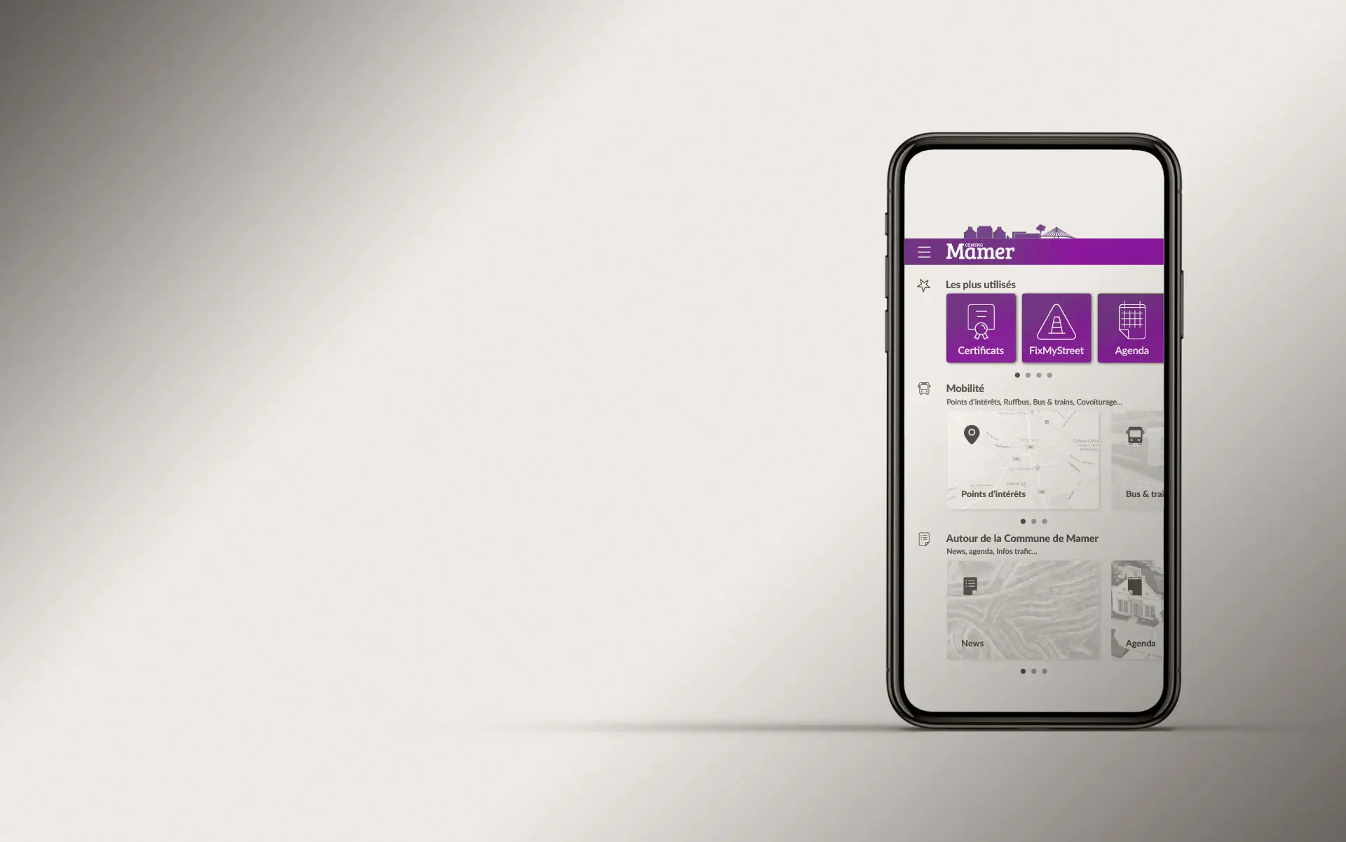 An up-to-date municipality.